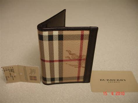 wts burberry wallet|Burberry card holder.